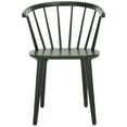 thumbnail image 5 of SAFAVIEH Blanchard Contemporary Wood Solid Dining Bistro Chair, Garden Green (Set of 2), 5 of 14