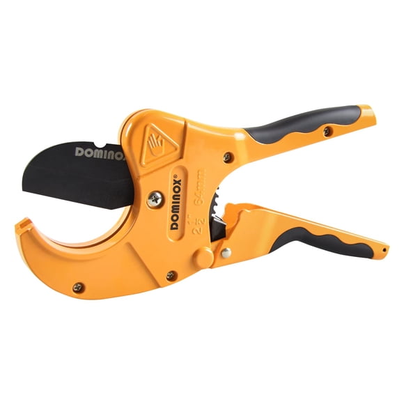 El cortatubos DOMINOX corta plástico PEX PVC PPR de hasta 2,5 cm