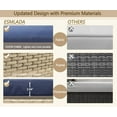 thumbnail image 3 of 9 Piece Modular Outdoor Set Wicker Patio Furniture Conversation Sofa Set, 3 of 7