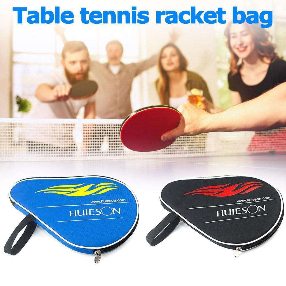 One Piece Professional New Table Tennis Rackets Bat Bag Oxford Pong Case With Balls Bag 30 X 20 Cm