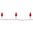 thumbnail image 5 of Northlight LED C6 Faceted Christmas Lights - Red - 22.5' White Wire - 70ct, 5 of 8