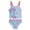 Minnie Floral Blue, variant on Disney Minnie Mouse Toddler Girls Tankini Top and Bikini Bottom Toddler to Big Kid