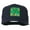 Navy, variant on St Patrick's Day Clover Leaf Embroidered Cap - Navy OSFM