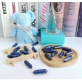 thumbnail image 3 of 20PCS Sodalite Healing Crystals Wands Polished Natural Hexagonal Pointed Stones Reiki Energy Crystal Set Meditation Crystal Grid, 3 of 6