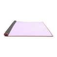 thumbnail image 2 of Ahgly Company Indoor Square Solid Purple Modern Area Rugs, 6' Square, 2 of 4