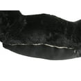 thumbnail image 6 of Home Soft Things Faux Fur Bedrest Pillow Cover Large Size - Black - 28" x 30" x 17", 6 of 9