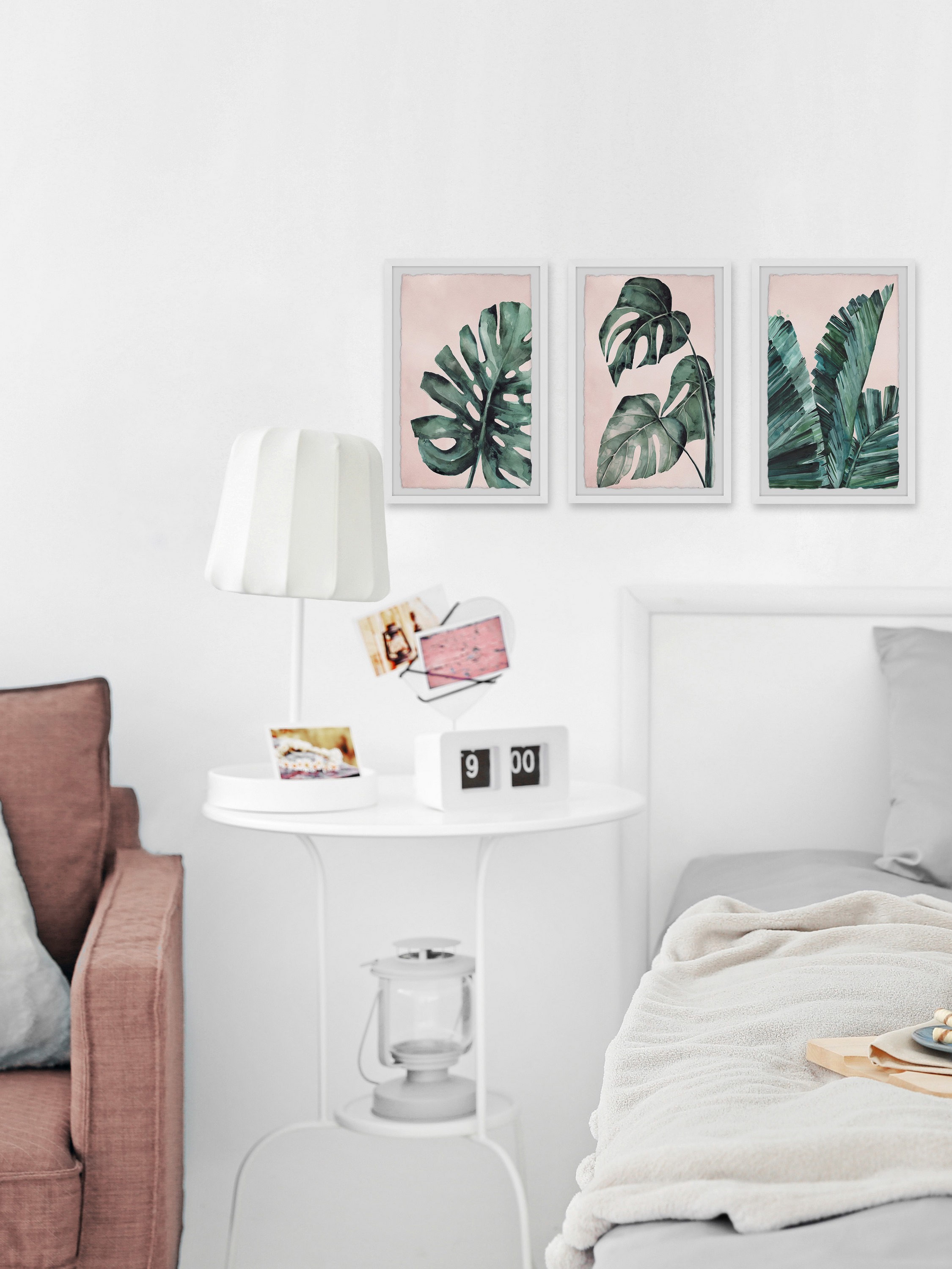 Marmont Hill Palmera in Pink Triptych