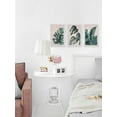thumbnail image 3 of Marmont Hill Palmera in Pink Triptych, 3 of 6