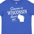 thumbnail image 4 of Inktastic Someone in Wisconsin Loves Me Boys or Girls Toddler T-Shirt, 4 of 5