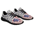 thumbnail image 6 of Dog Dachshund American flag Shoes Sneakers Black Size 7, 6 of 7