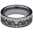 thumbnail image 4 of Thistle Tungsten Carbide Ring, 4 of 9
