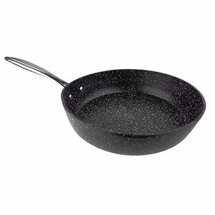 Bestbuy KFMD28BK Cookinex 28cm [11 In.] Marble Deep Fry Pan W/ss Handle