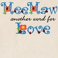 thumbnail image 2 of CafePress - Meemaw Love Tote Bag - Unisex Canvas Tote Bag, Beige, 1-Piece, 2 of 6