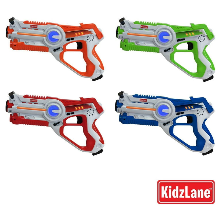 Laser Tag Gun, 4 Pack Laser Tag for Boys Age 8-12, Kidpal Infrared Laser  Tag Set with Gun and Vest Indoor Outdoor Lazer Tag Game, Lazer Tag Set for