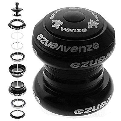 1-1/8 threadless mountain bike headset sealed black