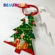 thumbnail image 3 of BEAUTYSUB LS-CO002 blanco brillante de una cara HD de 1,15mm, adornos navideños personalizados por sublimación de alta definición, decorativos, 3 of 4