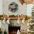 thumbnail image 5 of Idyllic 24 Inch Christmas Wreath with Pine Needles, Berries, Pine Cones, Ribbons - Artificial Xmas Decoration for Indoor/Outdoor Use, 5 of 7