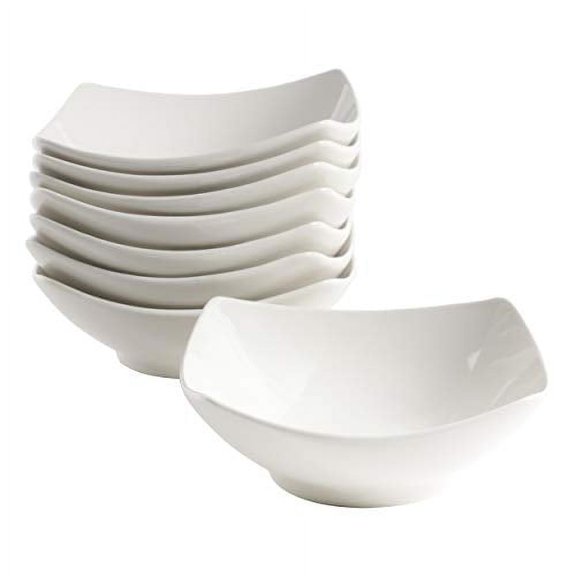 Gibson Home Zen Buffet 8-Piece Bowl Set - White