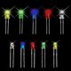 thumbnail image 3 of 300Pcs 3mm 5mm LED Light White Yellow Red Blue Green Assortment Diodes Kit New, 3 of 4