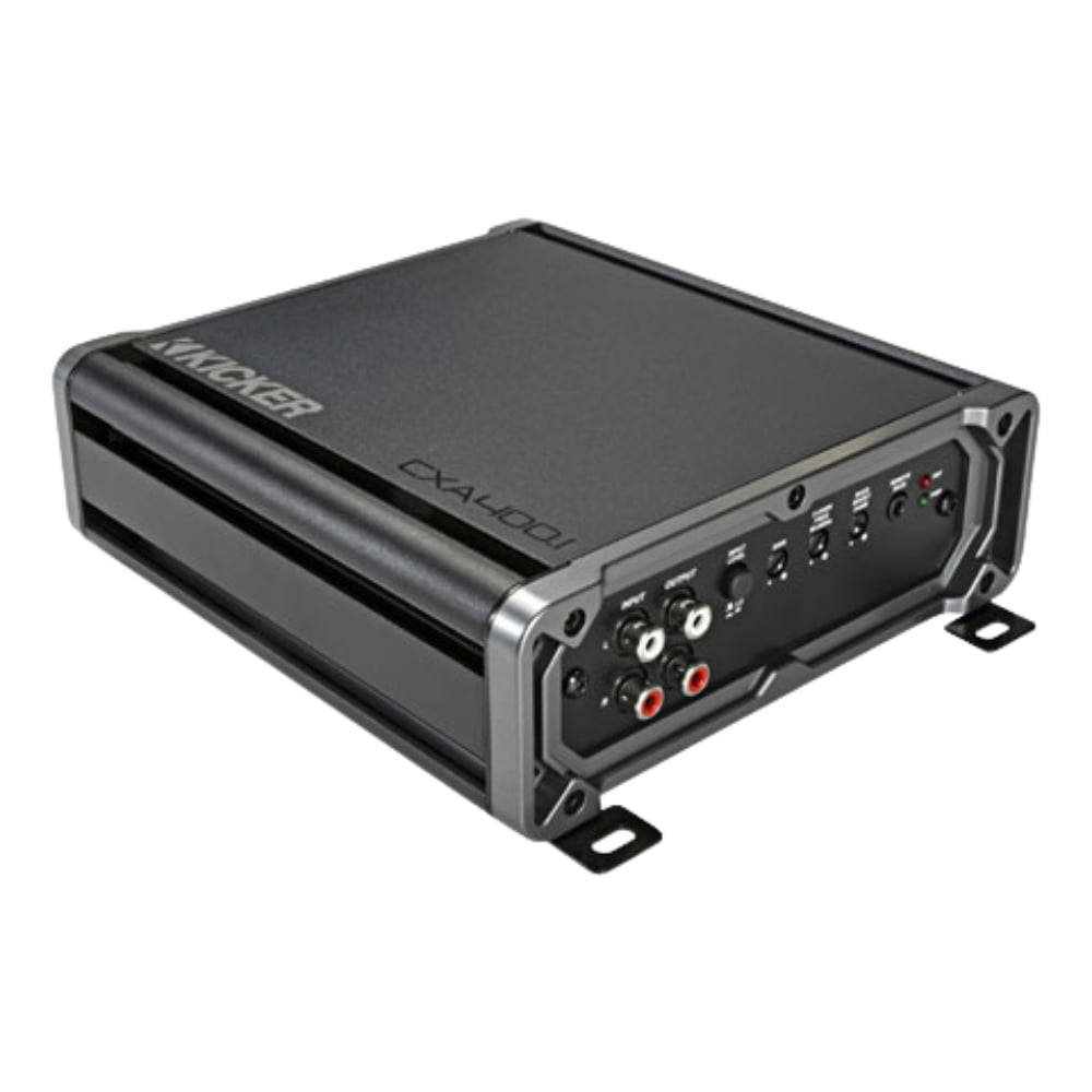 New Kicker CX Series 46CXA4001T Mono Subwoofer Amplifier and 46CK8 Amp Wiring Kit
