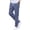 Blue, variant on Summer New Men's Thin Cotton Casual Pants Business Solid Color Stretch Trousers Brand Male Sports Trousers Black S