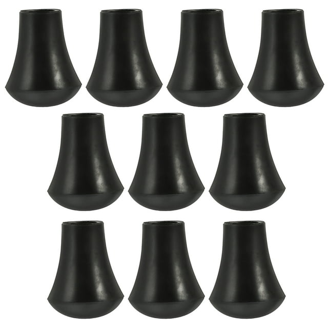 Miangastore 10 Pcs Pieds en Caoutchouc pour Tambour Kit de Protection de Sol pour Pièces de Percussion