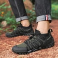 thumbnail image 4 of Zapatos de buceo transpirables para senderismo (verde militar 42) Likrtyny Tenis De Mujer Tenis De Hombre, 4 of 6