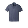 thumbnail image 5 of Port Authority Trace Heather Polo-L (True Navy Heather), 5 of 6