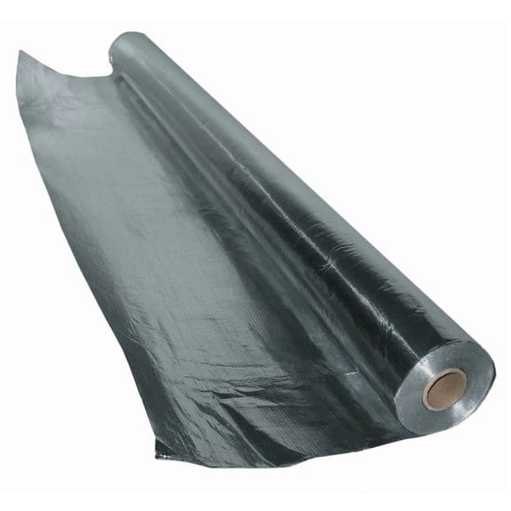 Radiant VAPOR Barrier SOLID Insulation Roll ALUMINUM FOIL HEAT SHIELD 4X25FT