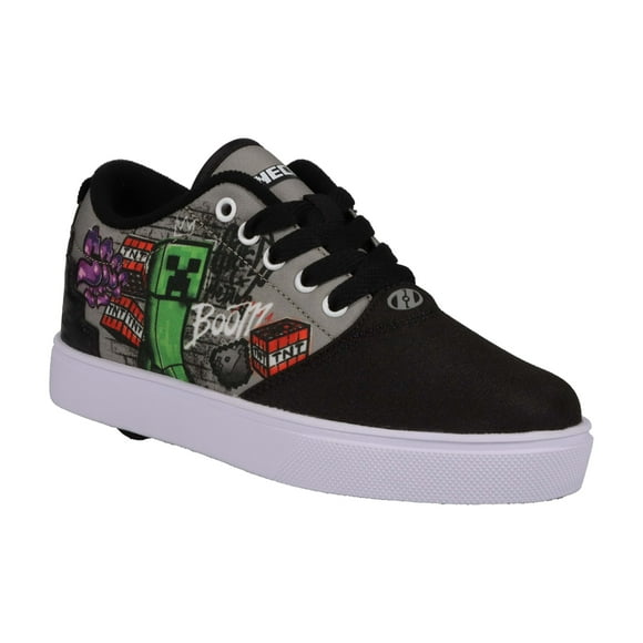 Zapatillas Heelys Pro 20 Minecraft Negras/Grises Talla 5 Hombre 6 Mujer