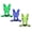 Green Blue Grass Green, variant on Zeya Running Reflective Vest Gear 3 Pack Adjustable Safety Vest for Women Men High Visible Reflective Straps Vest for Running Cycling Motorcycling(Green,Orange,Yellew)