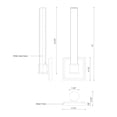 thumbnail image 2 of Kuzco Lighting - WS17014-BG, 2 of 3