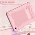 thumbnail image 4 of AVAWO Shockproof Case for Samsung Galaxy Tab A11+ Plus 11 inch 2026 with Built-in Kickstand, 3 Layers Heavy Duty Protection Cover for Galaxy A11+/A9+ 10.9, Pink, 4 of 11