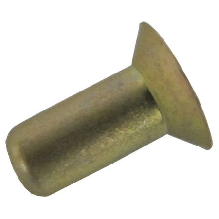 26AD0605-EA-100 Countersunk Solid Rivet, 3/16 Dia - Pack of 100