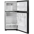 thumbnail image 3 of GE GTE19DTNRBB 30 Top Freezer Refrigerator with 19.1 cu. ft. Total Capacity LED Lighting Adjustable Wire Shelves Upfront Temperature Controls ADA Compliant Energy Star in Black, 3 of 5