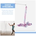 thumbnail image 3 of OULII 3Pcs Pink Gymnastics Ribbon for Dance Performances 78.7x1.8x0.4In, 3 of 7