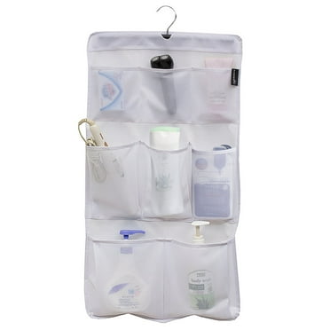 EEEkit Mesh Shower Organizer, Hanging Bathroom Caddy, 6 Pocket Hanging ...