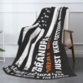 thumbnail image 3 of Christmas Great Grandpa Gifts Blanket 60"x 50", Best Great Grandfather Gifts, Unique Great Grandpa Gift, Xmas Gifts for Great Grandpa, Promoted to Great Grandpa, Great-Grandpa Birthday Gifts, 3 of 6