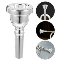 Raindrops Alto Trombone Mouthpiece Replacement Mouthpiece Metal Mouthpiece Instrument 12C Mouthpiece