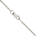 thumbnail image 3 of 925 Sterling Silver 1.5mm Box Link Chain Necklace, 3 of 4