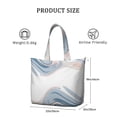 thumbnail image 4 of 22 Inch Oversized Travel Bag Lightweight Canvas Weekender Duffel with Multi Pockets, Colorful Pop Pattern, 4 of 5