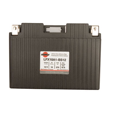 Shorai Lithium-Iron Battery LFX18A1-BS12 for Yamaha Stratoliner