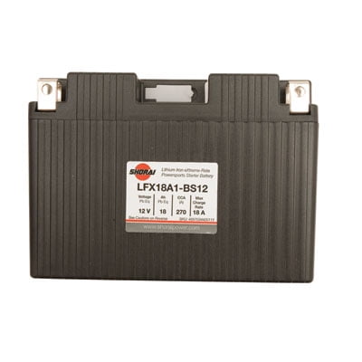 Shorai Lithium Iron Battery Lfx18a1 Bs12 For Triumph Speed Triple 1050 05 12 Walmart Com
