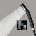 thumbnail image 3 of Stainless Steel Pressurized Showerhead Handheld High Pressure Water Saving Four Way Interface Bathroom Shower Sprayer Chrome-2, 3 of 8