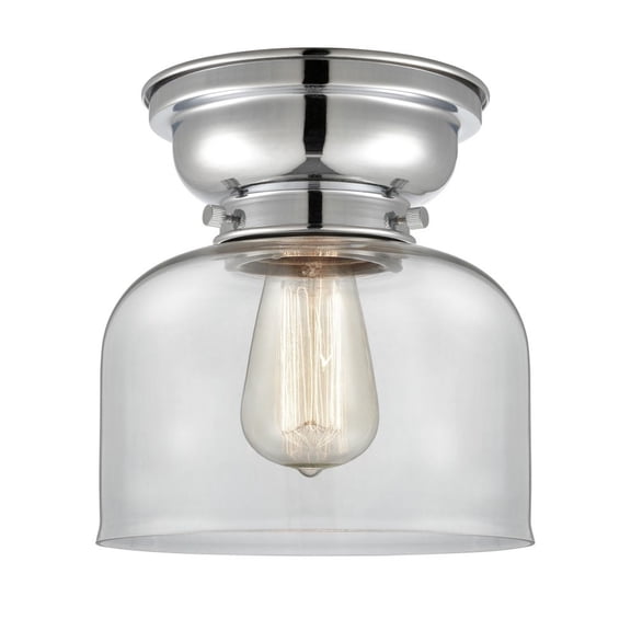 Innovations 623-1F-PC-G72-LED Large Bell 1 Light 8 inch Flush Mount, Polished Chrome