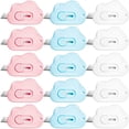 thumbnail image 1 of 15 Pieces Mini Utility Knives Candy Color Box Cutter Retractable Letter Opener Cloud Envelope Slitter Carton Opener Portable Cute Paper Cutter, 1 of 5