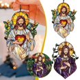 thumbnail image 2 of SharkTRUE Pendentif en Acrylique Collection YESU Attrape-Soleil -- Amour Éternel, 2 of 8