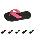thumbnail image 3 of XIMIN Women's Arch Support Flip Flops Comfortable Soft Cushion Summer Outdoor Beach Thong Sandals Lightweight Quick Drying House Slippers Slip on Pillow Sandals (7, Pink), 3 of 4