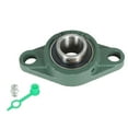 thumbnail image 3 of EPOTOOR 10 Pack 1" Bore UCFL205-16 Pillow Block Flange Bearing 2 Bolt Solid Base, 3 of 10