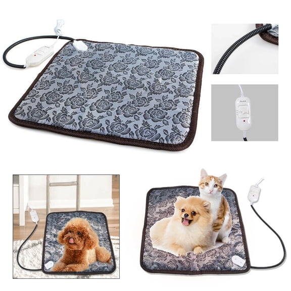 Pet Heating Pad, Safe Electric Heating Pad for Dogs and Cats Indoor Warming Pad with Auto Constant Temperature